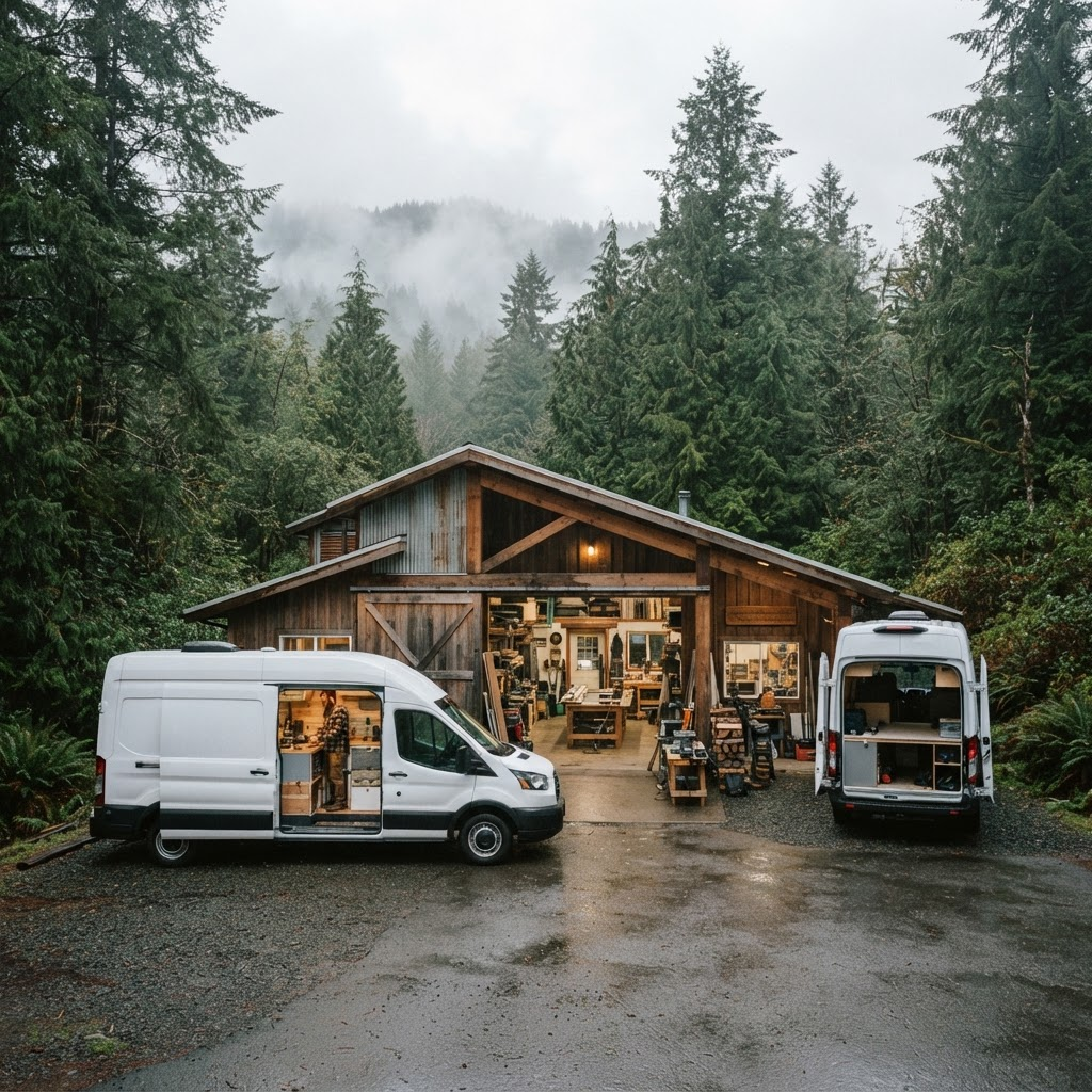 The Coastline Coach Works sales lot