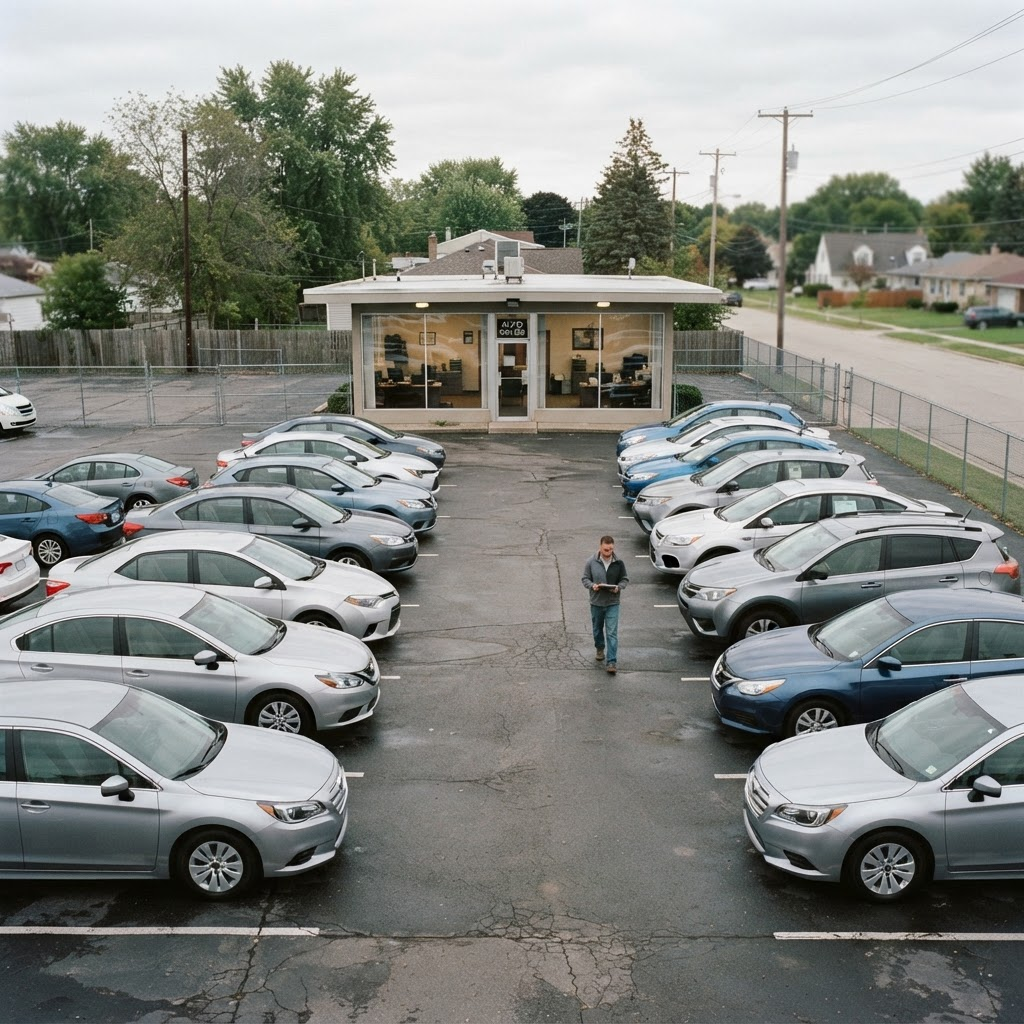 The Northgate Motors sales lot